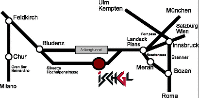 Ischgl - Anfahrt